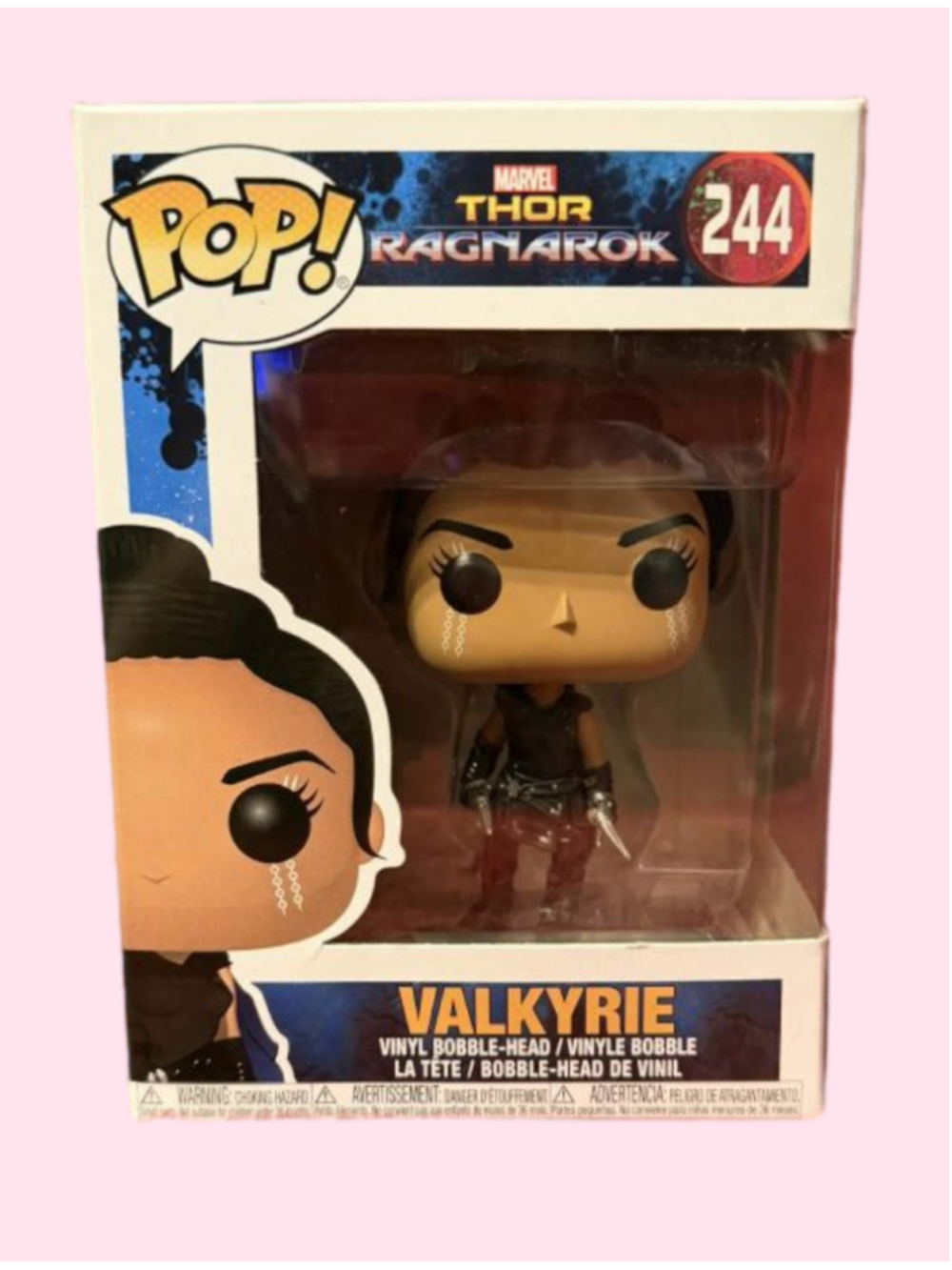 Funko Pop! #244 Valkyrie Thor Ragnarok Action Figure Bobblehead